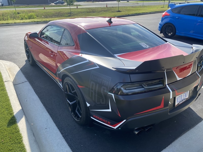 Custom Camaro Paint Protection Film Charlotte