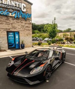 PPF Paint Protection Film Black Ford GT