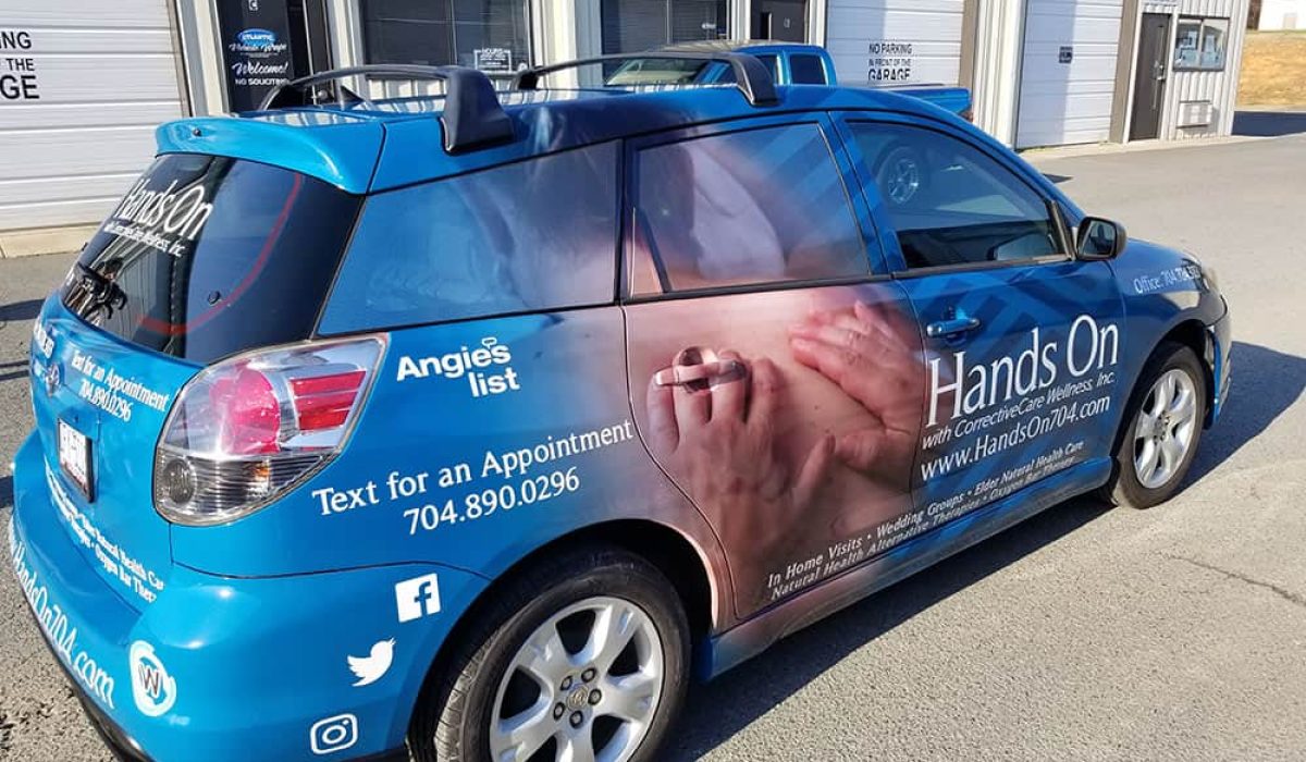 Small Business Vehicle Wrap